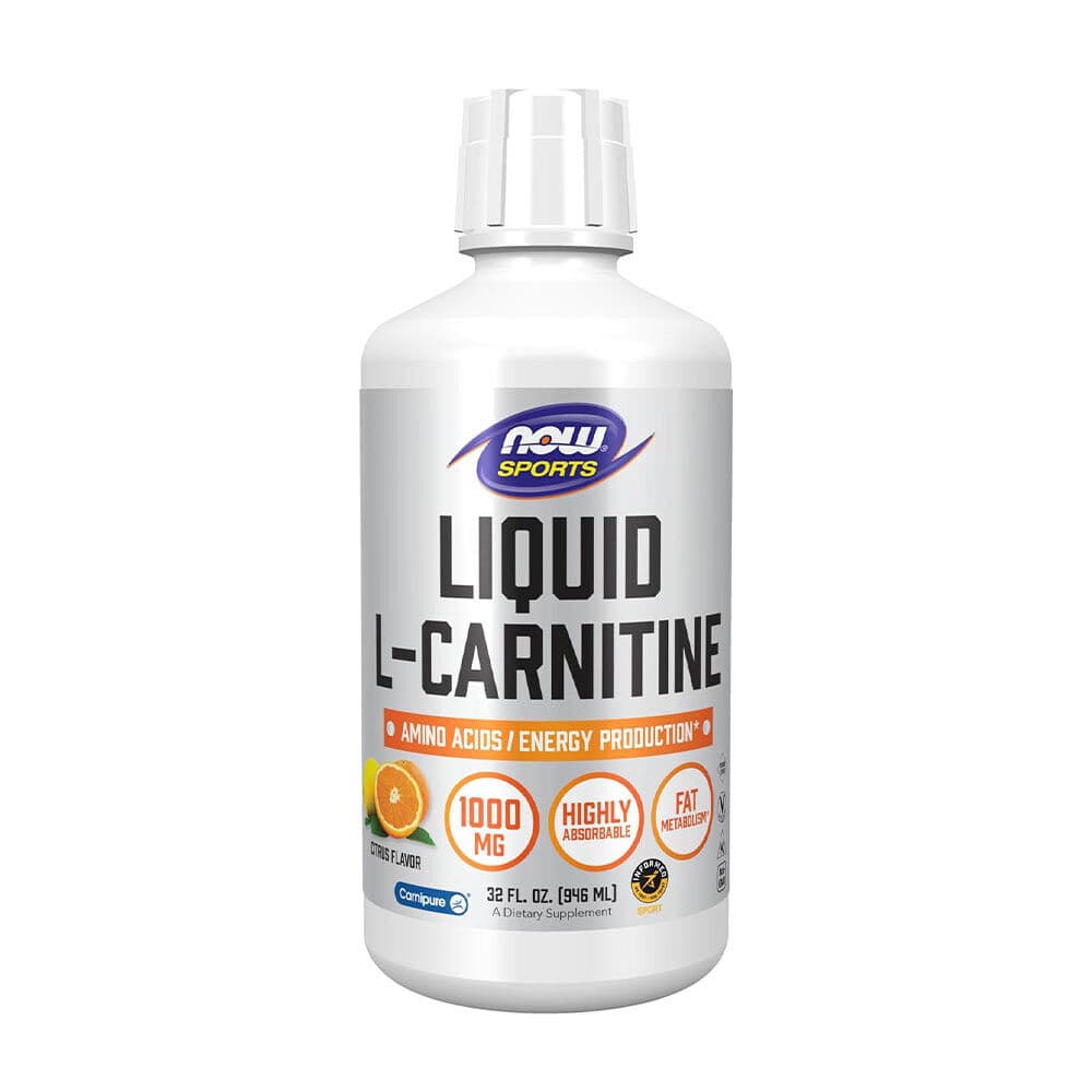 NOW L-Carnitine Liquid 1000 mg (946 ml, Citrus)