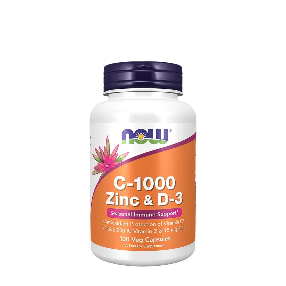 C-1000 Zinc & D-3 - 100 vcaps