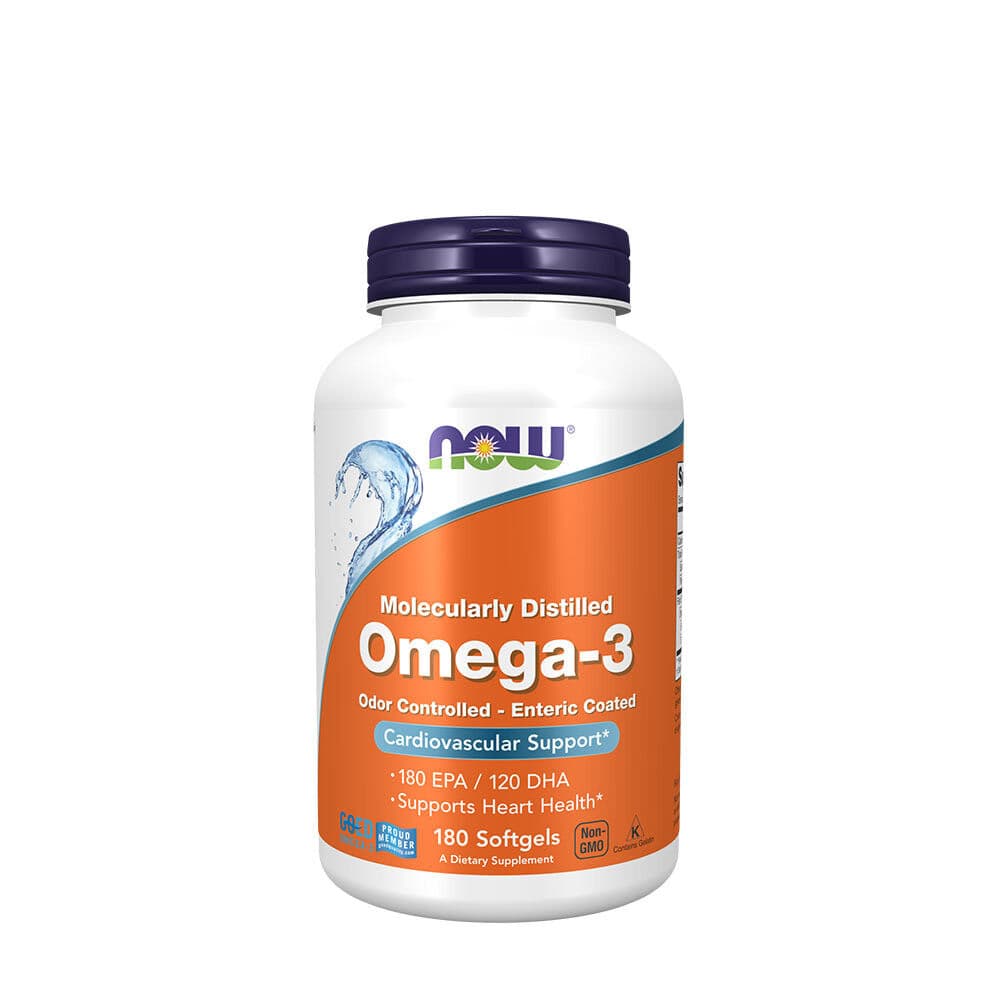 Omega-3 Enteric Coated - 180 softgels