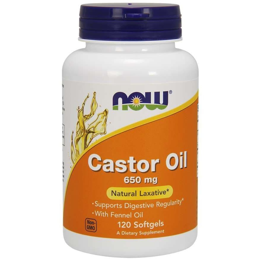 Castor Oil, 650mg – 120 softgels