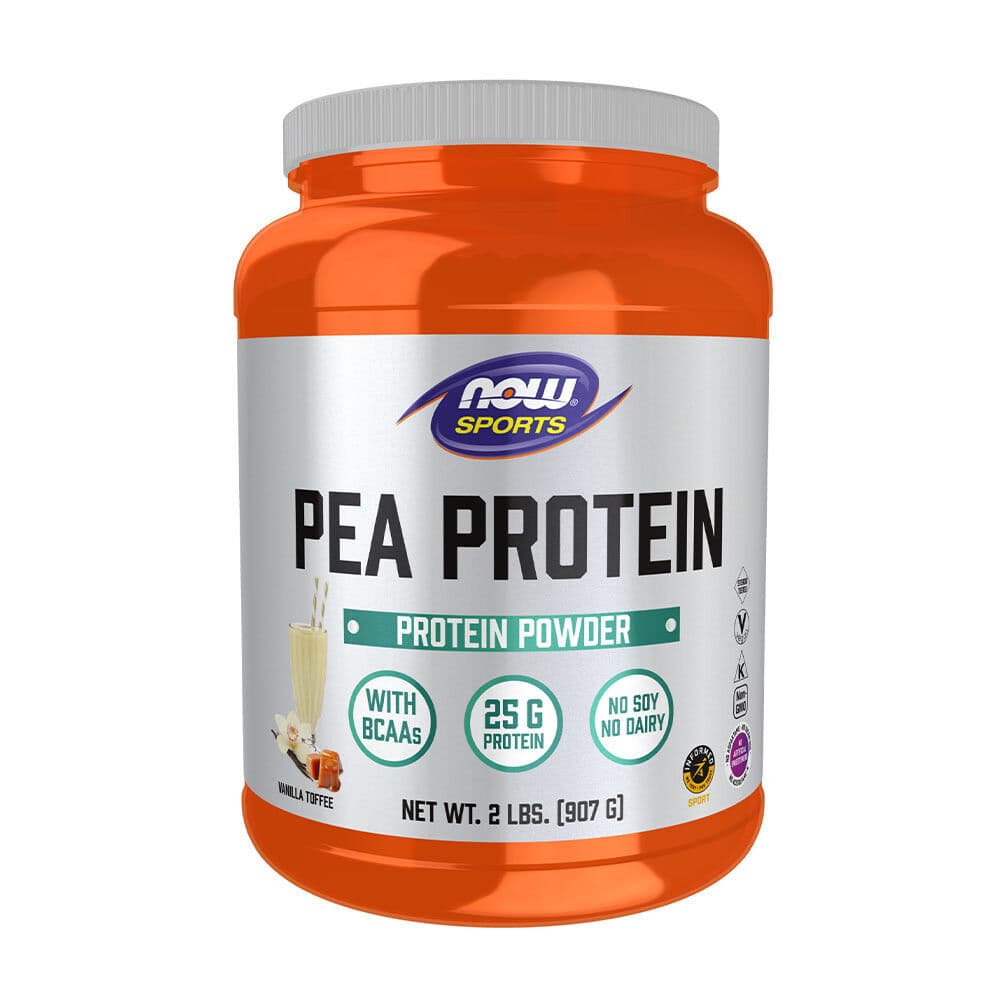 Pea Protein, Vanilla Toffee – 907g