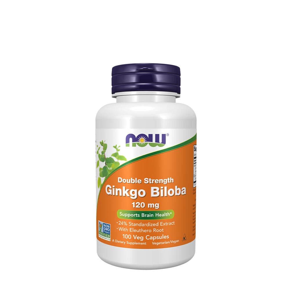 Ginkgo Biloba Double Strength, 120mg - 100 vcaps