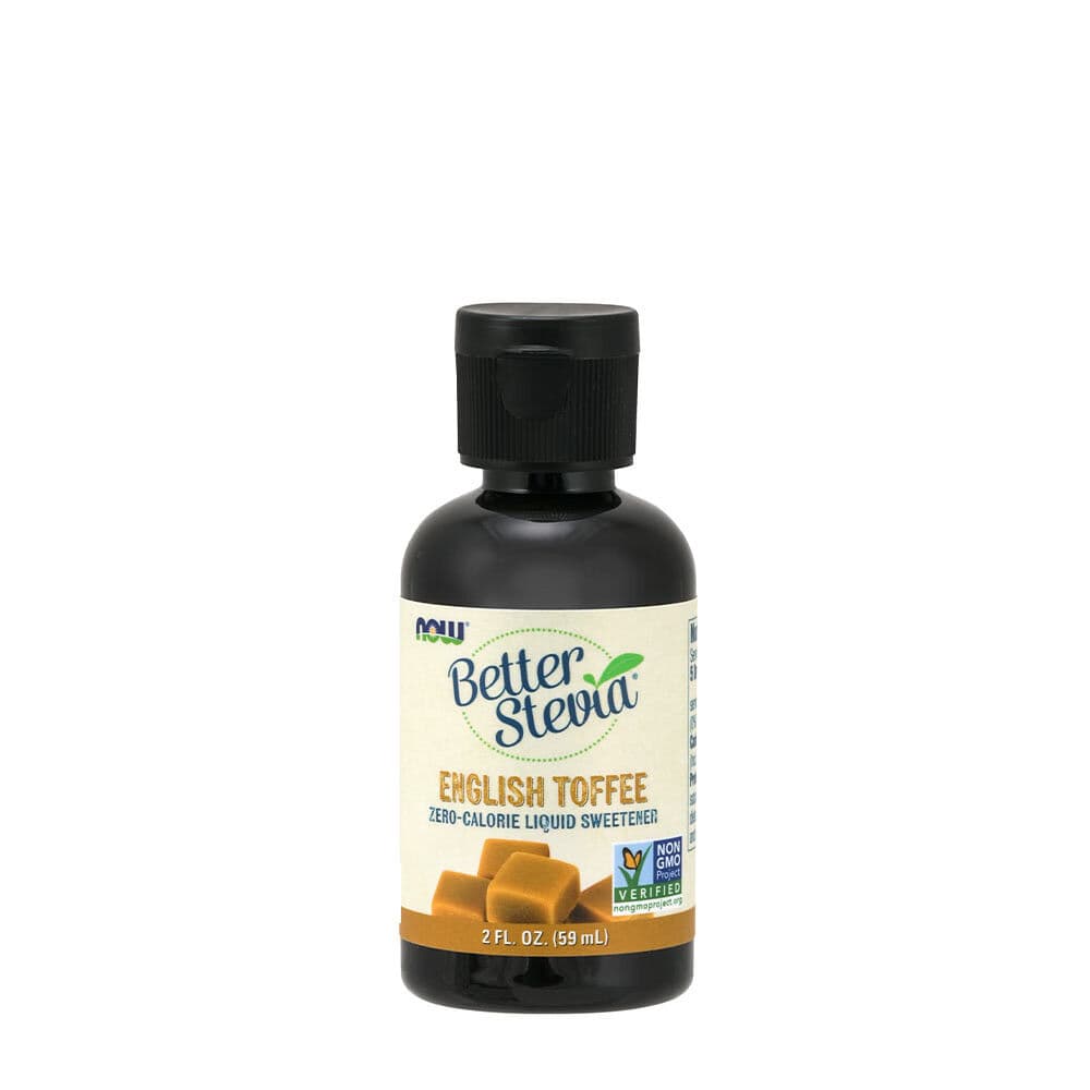 Better Stevia Liquid, English Toffee - 59 ml.