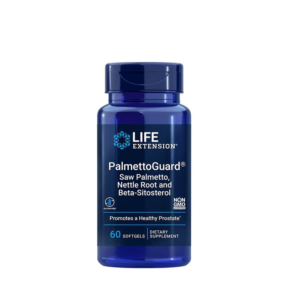 PalmettoGuard Saw Palmetto/Nettle Root with Beta-Sitosterol – 60 softgels
