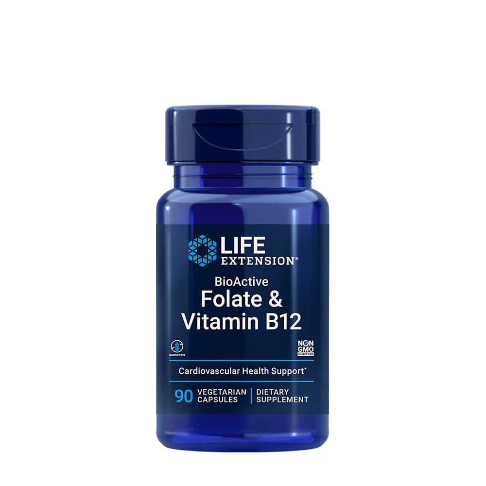 BioActive Folate & Vitamin B12 – 90 vcaps