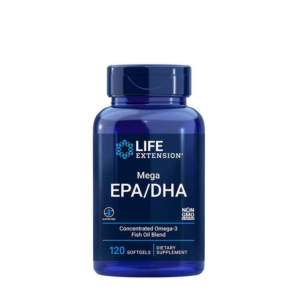 Mega EPA/DHA - Life Extension - 120 softgels