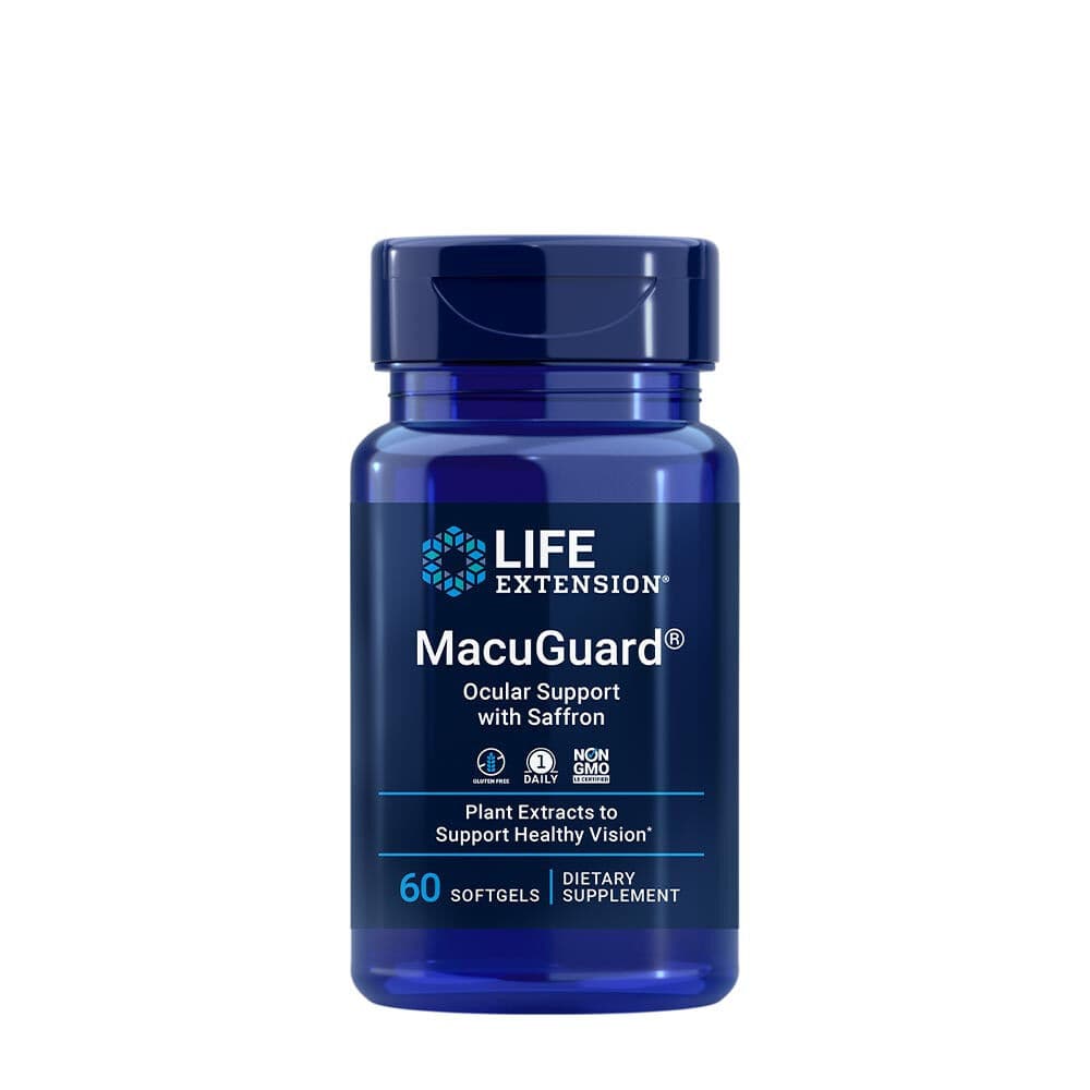 MacuGuard Ocular Support with Saffron – 60 softgels