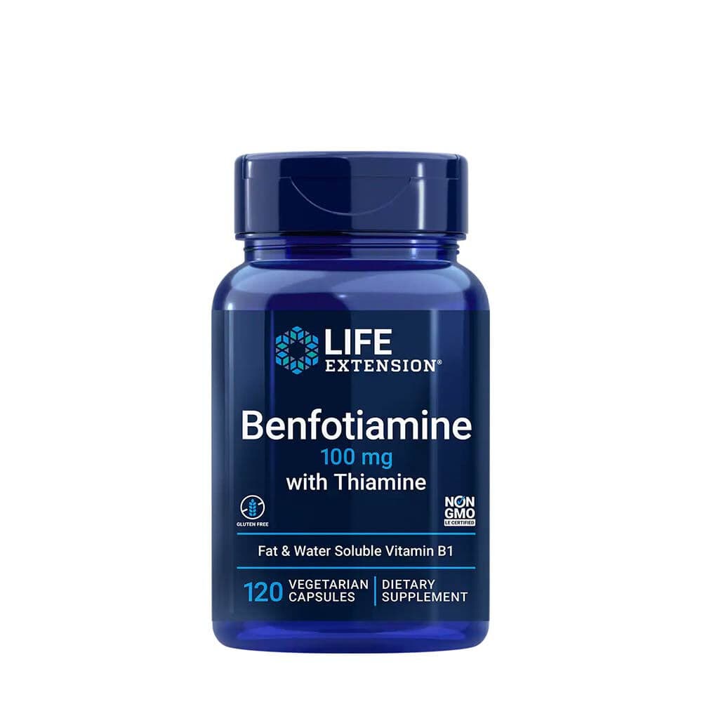 Benfotiamine with Thiamine, 100mg – 120 vcaps
