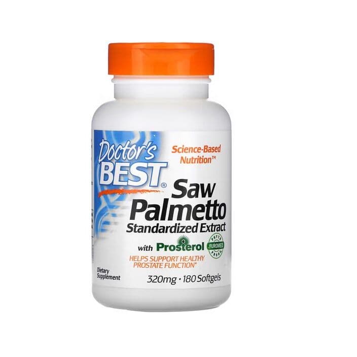 Saw Palmetto Standardized Extract with Prosterol, 320mg – 180 softgels