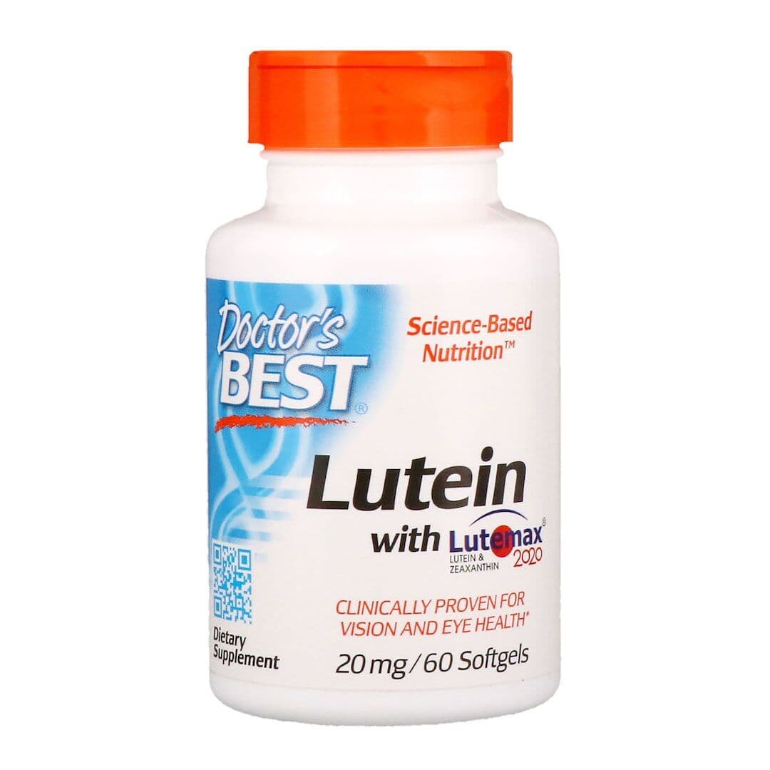 Lutein with Lutemax, 20mg - 60 softgels