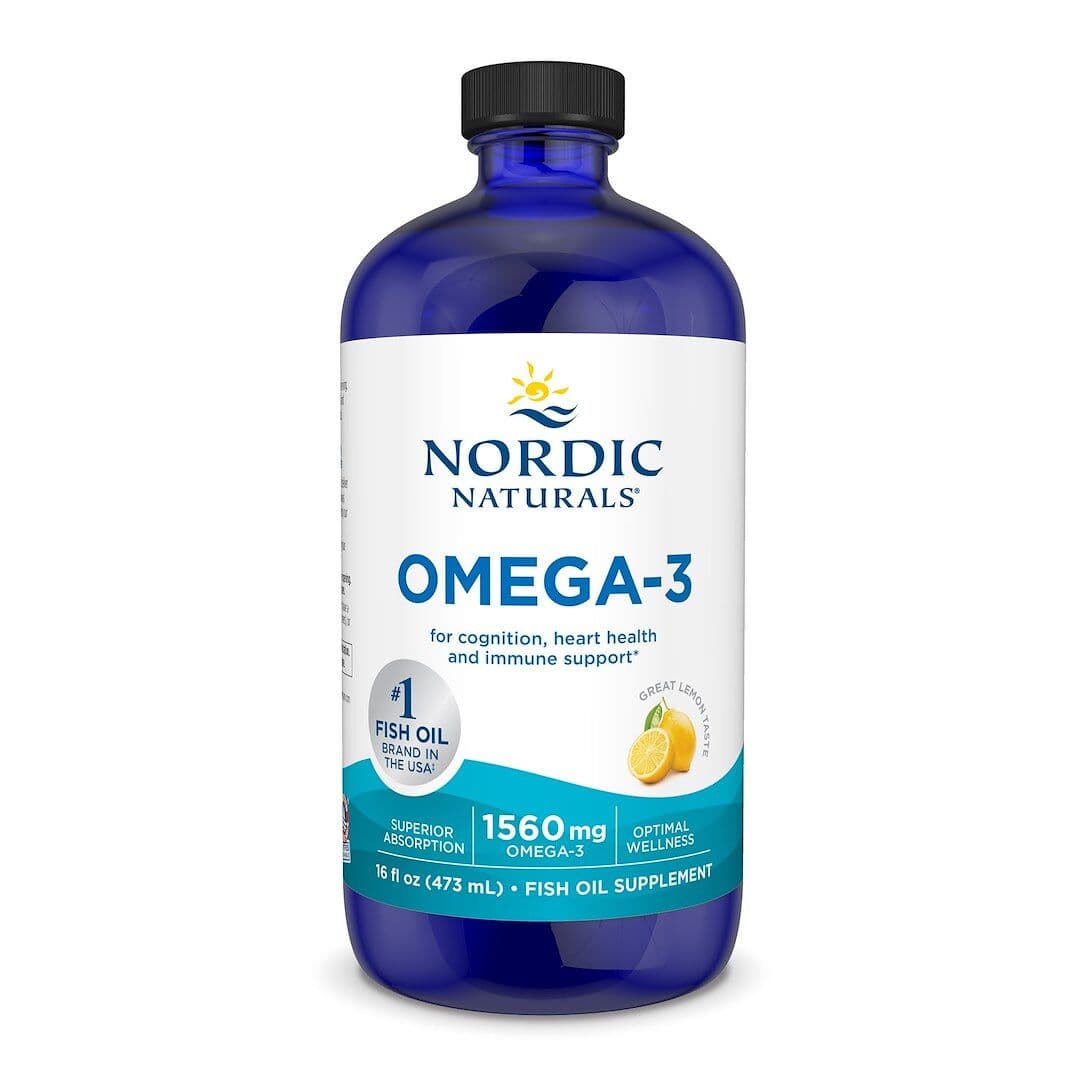 Omega-3, 1560mg Lemon - 473 ml.