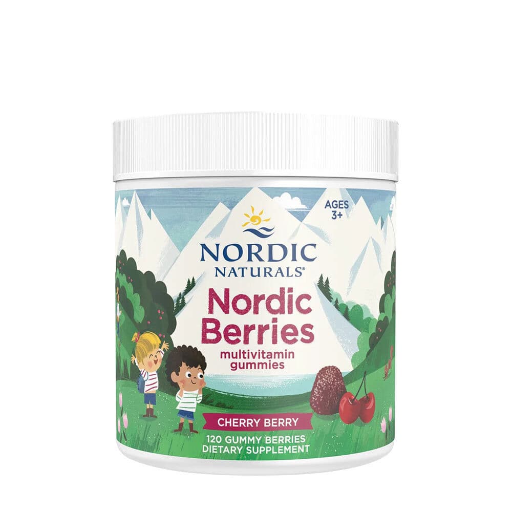 Nordic Berries Multivitamin, Cherry Berry - 120 gummy berries