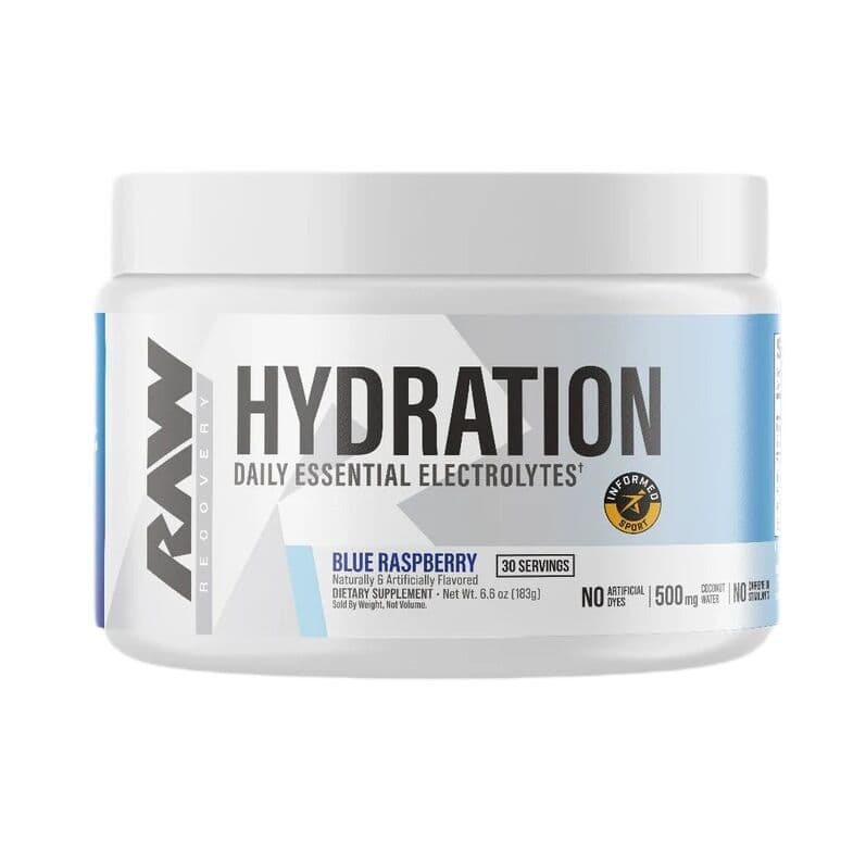 Raw Nutrition – Hydration, Blue Raspberry – 183g