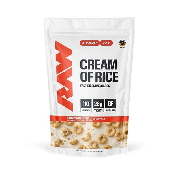 Raw Nutrition – Cream of Rice, Honey Nut Cereal – 800g