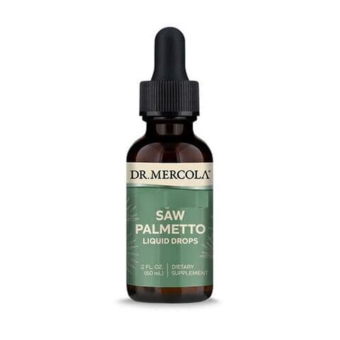 DR. MERCOLA Organic Saw Palmetto Liquid Drops (60 ml / 2 fl. oz.)