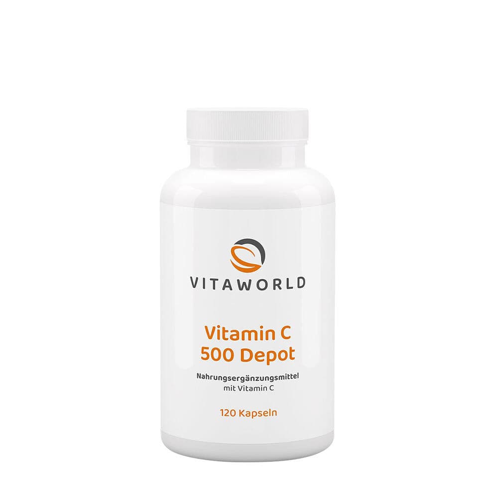 Vitaworld Vitamin C 500 Depot (120 Capsules)