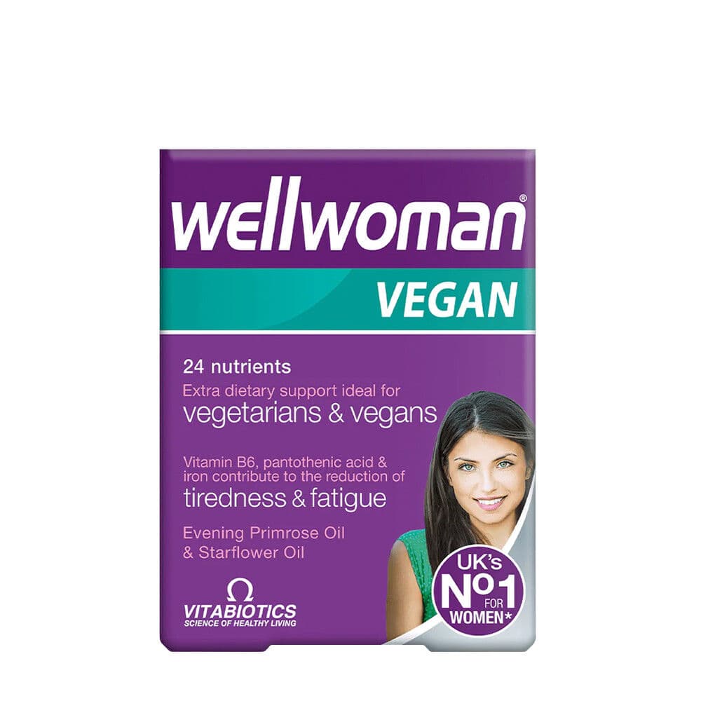 Vitabiotics Wellwoman Vegan (60 tabletter)