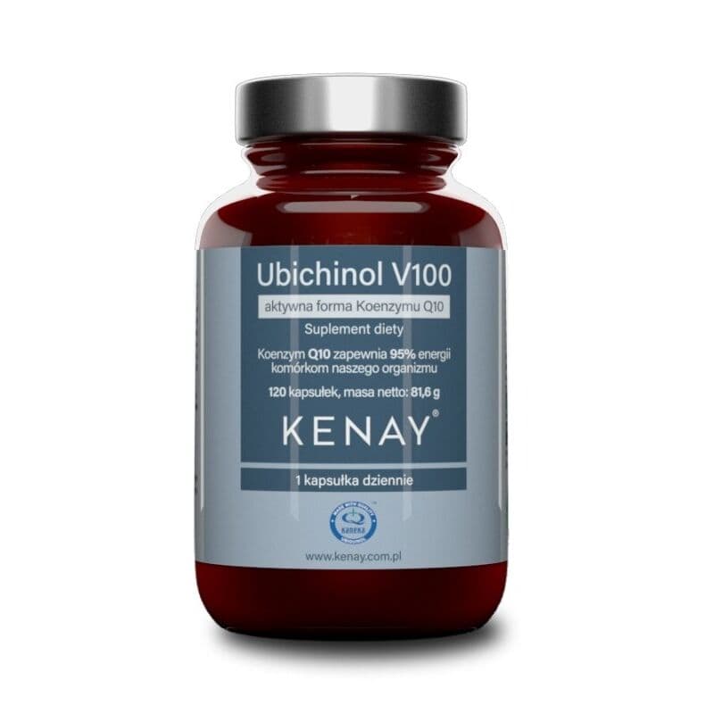 KENAY Ubiquinol V100 Active Coenzyme Q10, 100 mg (120 caps)