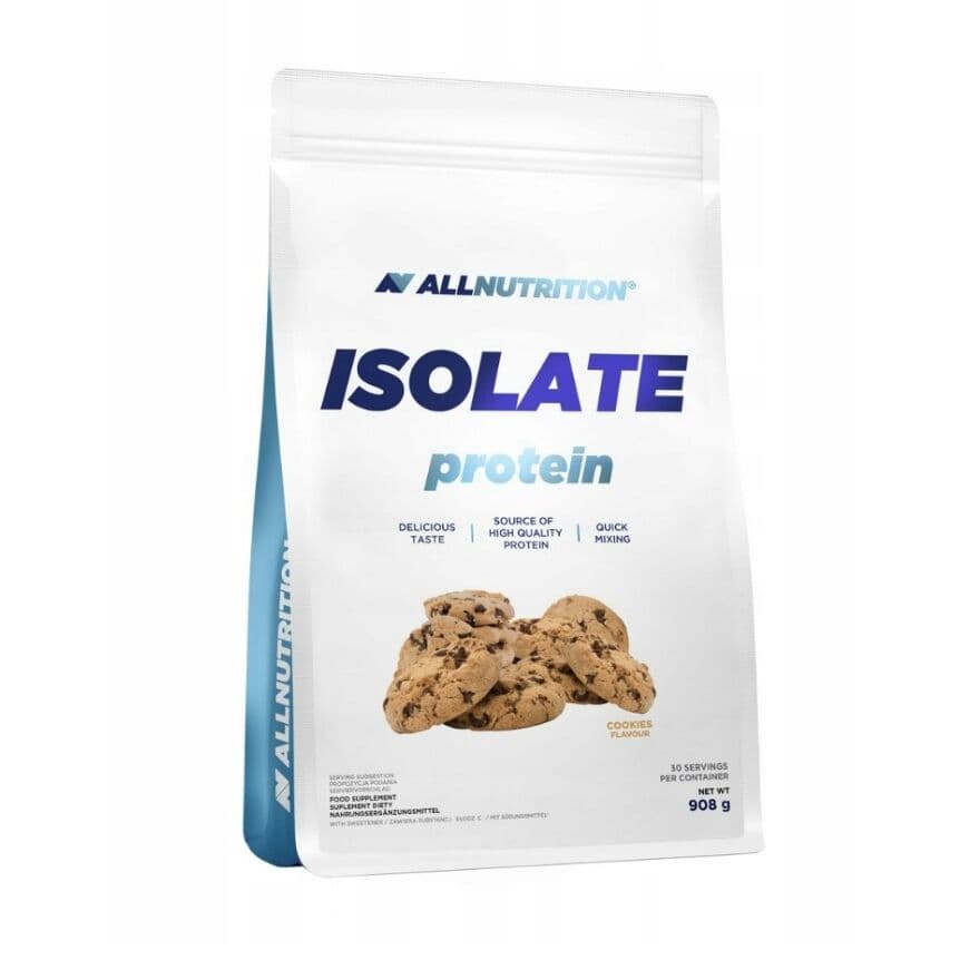 Allnutrition – Isolate Protein, Cookies – 908g
