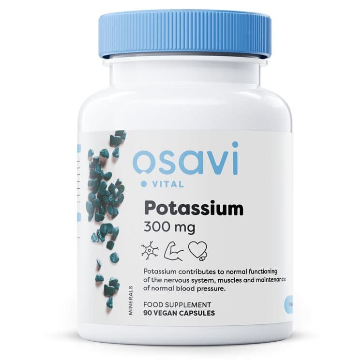 Potassium, 300mg – 90 vegan caps