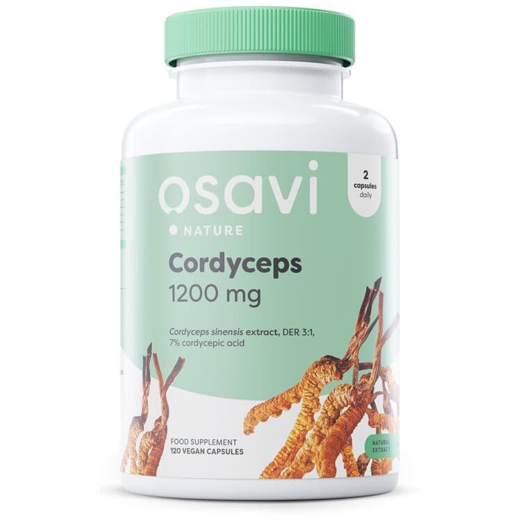 Cordyceps, 1200mg – 120 vegan caps