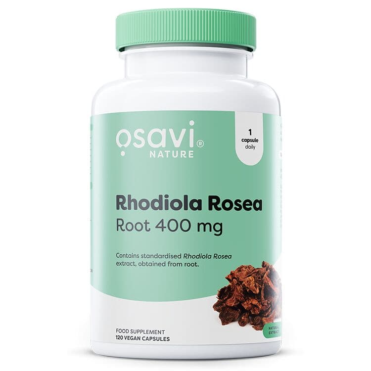 Rhodiola Rosea Root, 400mg – 120 vegan caps