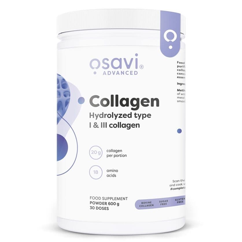 Collagen Peptides – Hydrolyzed Type 1 & 3 – 600g