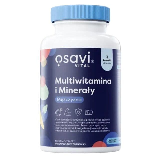 OSAVI Multivitamins and Minerals for Men (90 caps)
