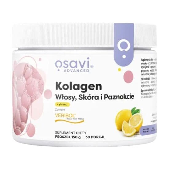 OSAVI Collagen, hair, skin & nails, lemon (150 g / 5,291 oz.)