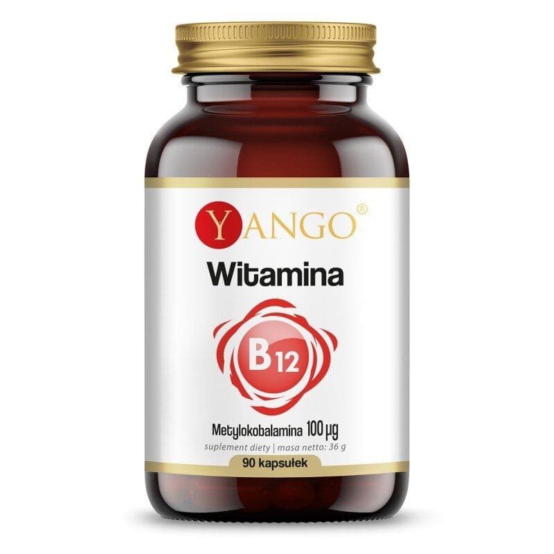 YANGO Vitamin B12 – Methylcobalamin (90 caps)