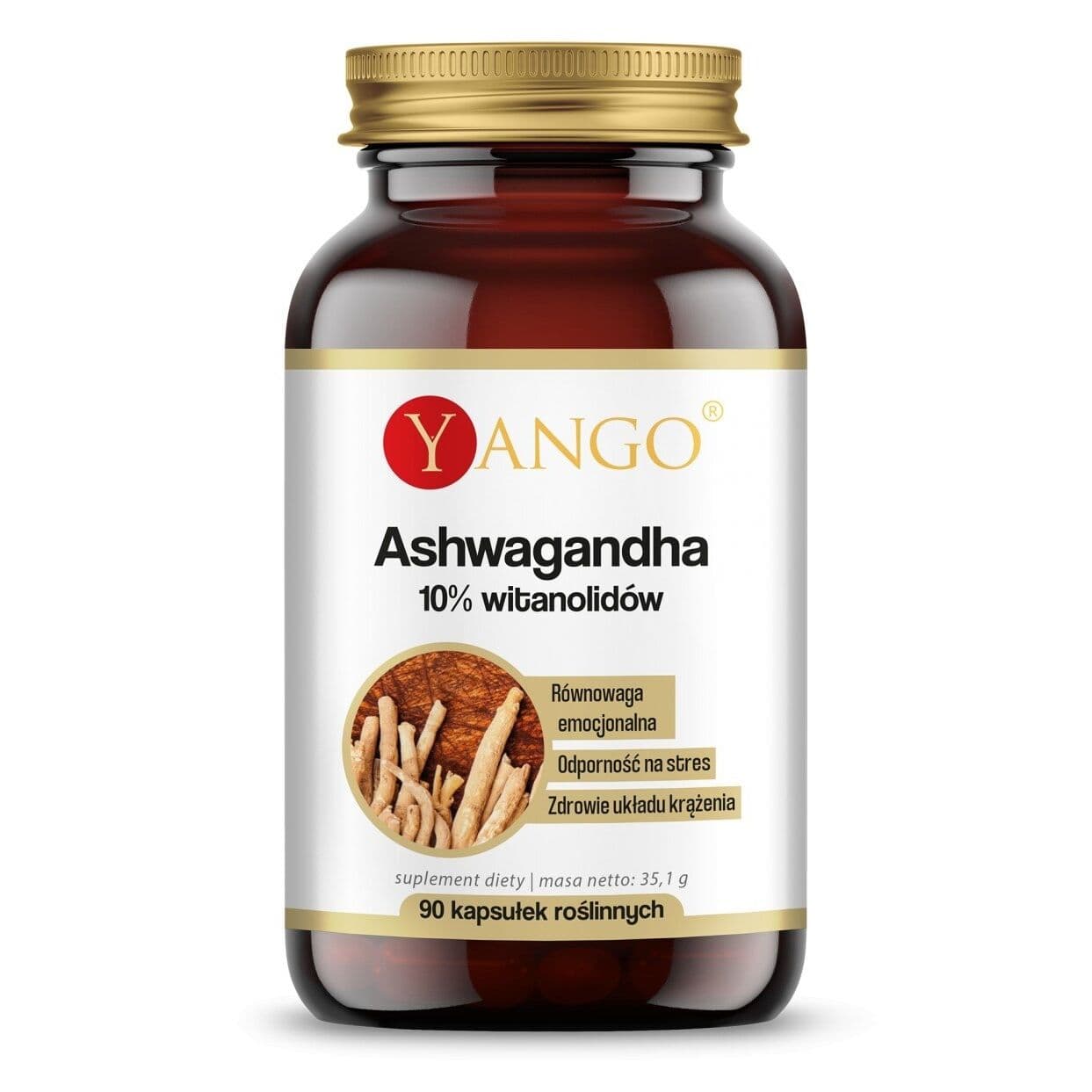YANGO Ashwagandha – 10% witanolides (90 caps)