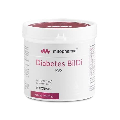 DR. ENZMANN MSE Diabetes BilDi MAX (90 cápsulas)