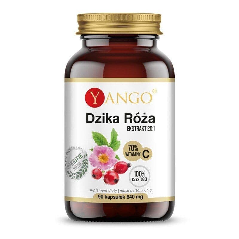 YANGO Wild rose – extract (90 caps)