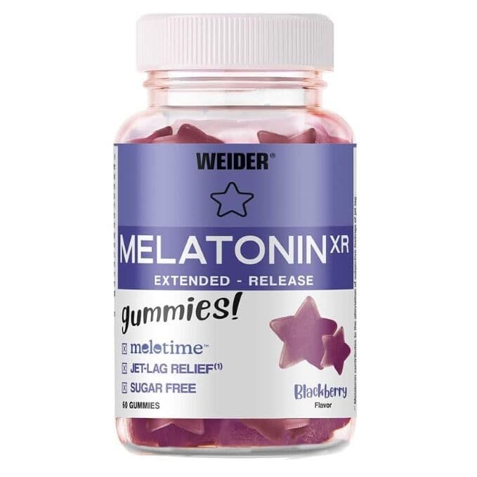 Melatonin XR, Blackberry – 60 Fruchtgummis