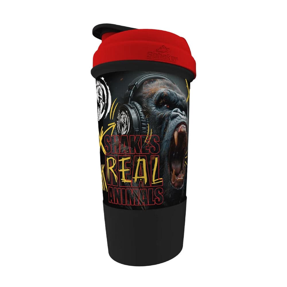Zoomad Labs Zoomafia® Shaker (500 ml, Black & Red)