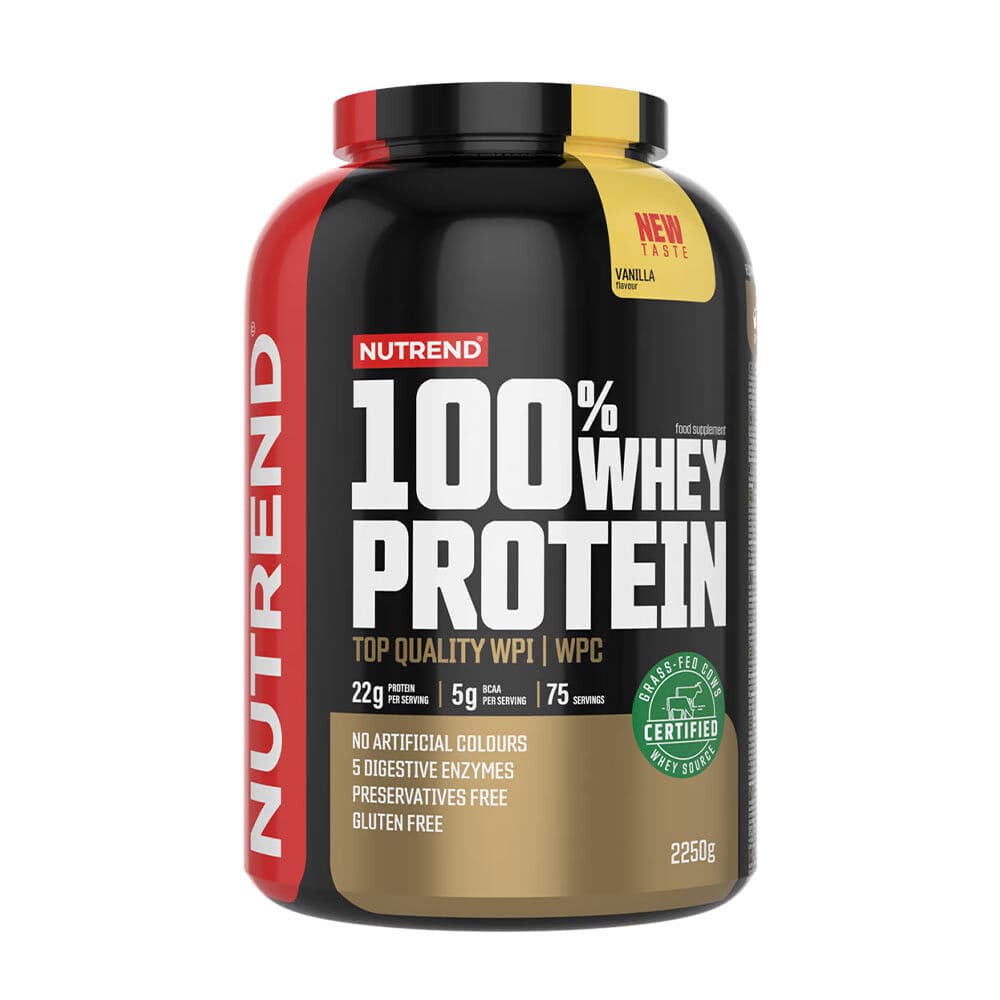 100% Whey Protein, Vanilla - 2250g