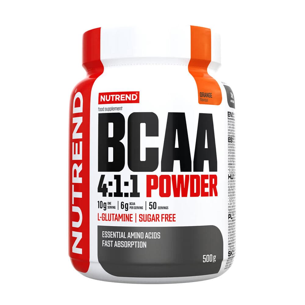 BCAA 4:1:1 Powder, Orange - 500g