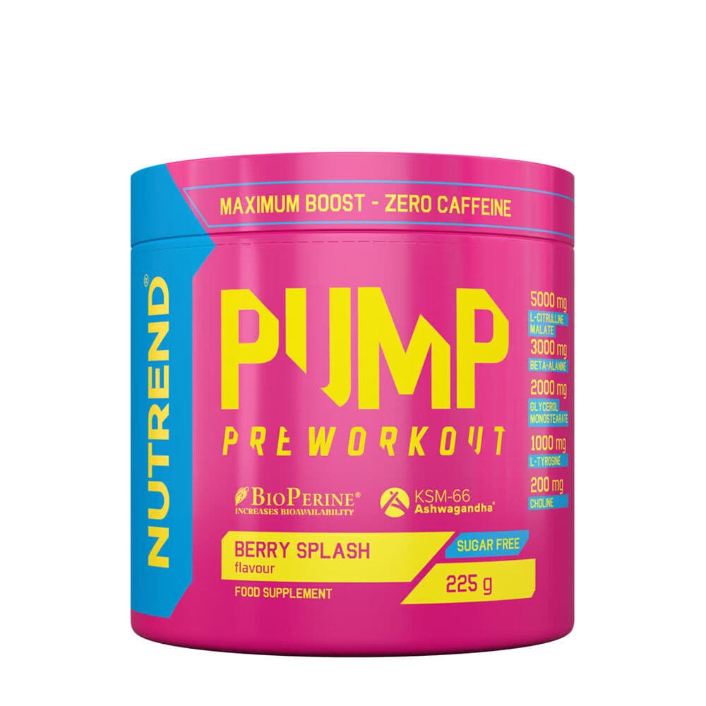 Pump Pre-Workout, Berry Splash - 225g