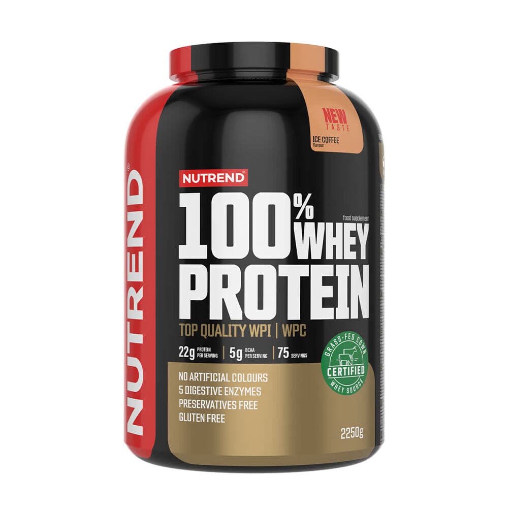 100% Whey Protein, Ice Coffee - 2250g