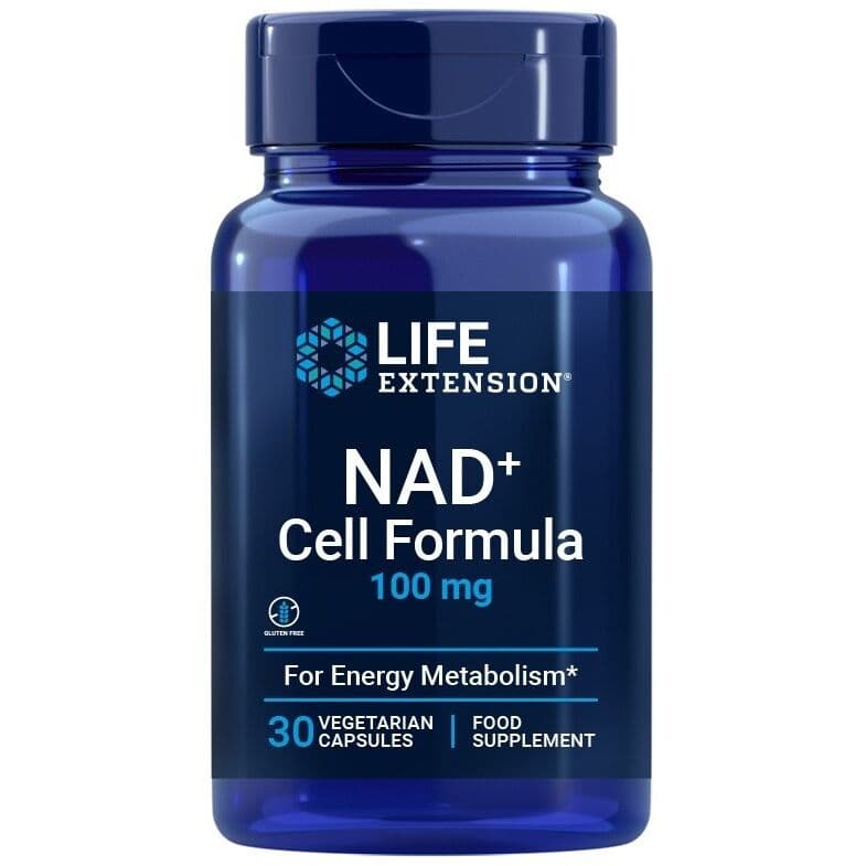 NAD+ Cell Formula 100 mg - Life Extension - 30 Vegetarian Capsules