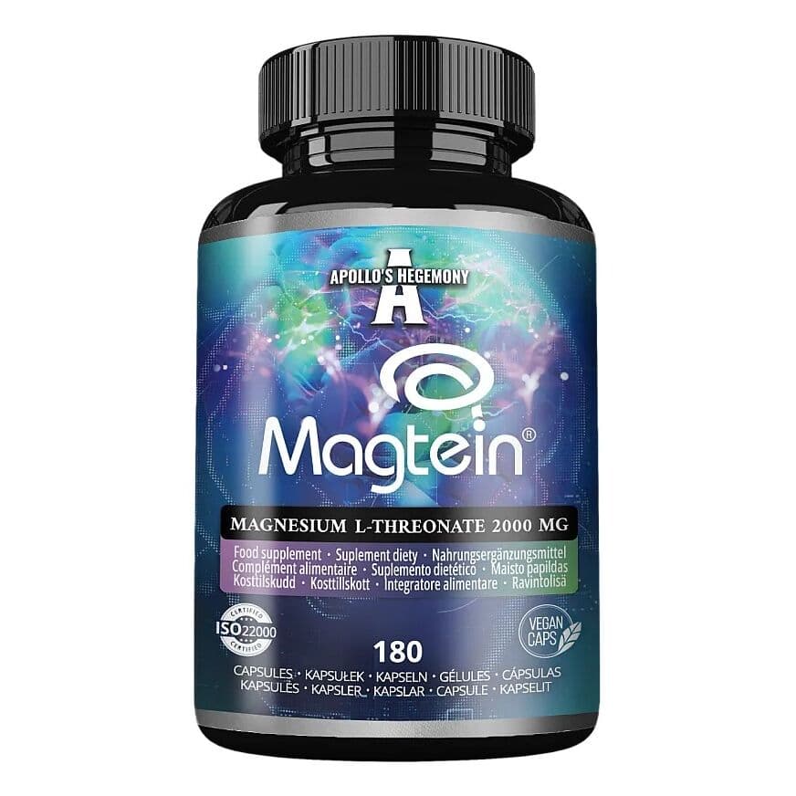 Apollo's Hegemony – Magtein Magnesium L-Threonate – 180 v-capsules