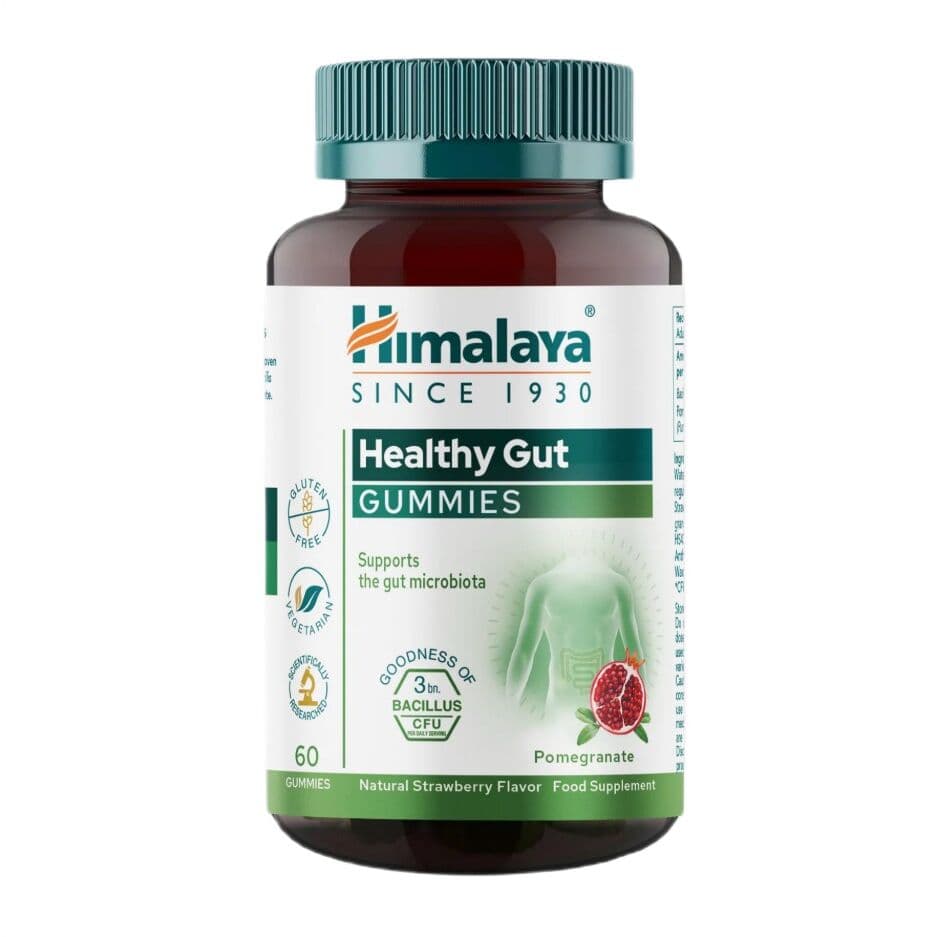 Himalaya - Healthy Gut Gummies, Natural Strawberry - 60 gummies