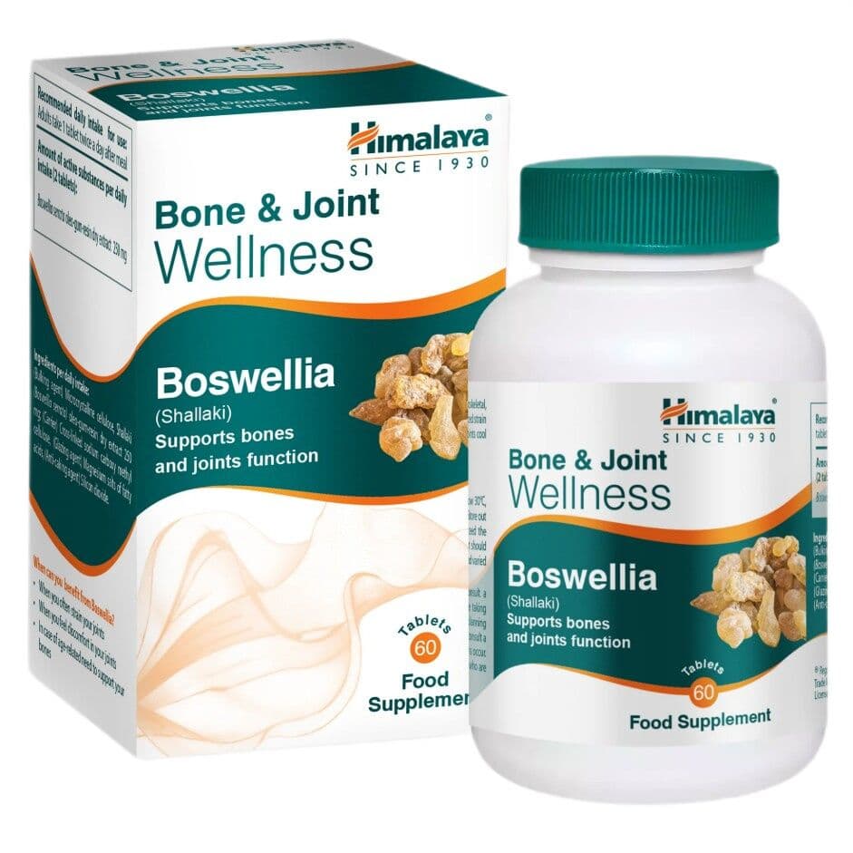 Himalaya – Bone & Joint Wellness Boswellia (Shallaki) – 60 tabletten